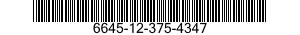 6645-12-375-4347 TIMER,SEQUENTIAL 6645123754347 123754347
