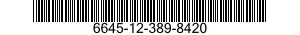 6645-12-389-8420 GENERATOR,TIME CODE 6645123898420 123898420