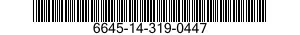 6645-14-319-0447  6645143190447 143190447