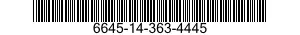 6645-14-363-4445 CHRONOMETER 6645143634445 143634445