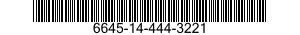 6645-14-444-3221 METER,TIME TOTALIZING 6645144443221 144443221