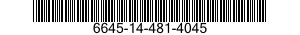 6645-14-481-4045 CLOCK,PROGRAM 6645144814045 144814045
