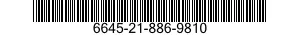 6645-21-886-9810 CLOCK,PANEL 6645218869810 218869810