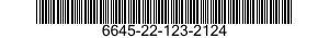 6645-22-123-2124 METER,TIME TOTALIZING 6645221232124 221232124