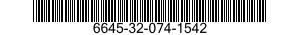6645-32-074-1542 CLOCK,DIGITAL SLAVE 6645320741542 320741542