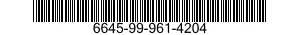 6645-99-961-4204  6645999614204 999614204