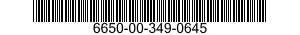 6650-00-349-0645 LENS,OPTICAL INSTRUMENT 6650003490645 003490645