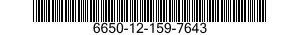 6650-12-159-7643  6650121597643 121597643