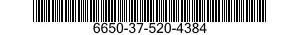 6650-37-520-4384 HOLDER,MIRROR 6650375204384 375204384