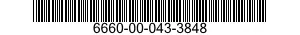 6660-00-043-3848  6660000433848 000433848