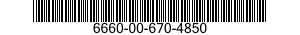 6660-00-670-4850 INDICATOR-RECORDER,TRANSMISSOMETER 6660006704850 006704850