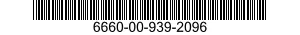 6660-00-939-2096 WEIGHT,BALLOON INFLATION NOZZLE 6660009392096 009392096