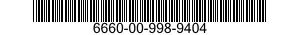 6660-00-998-9404  6660009989404 009989404