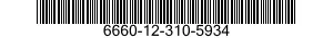 6660-12-310-5934 WIND MEASURING SET 6660123105934 123105934