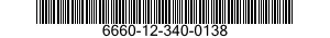 6660-12-340-0138 RECEIVER,COORDINATE DATA 6660123400138 123400138