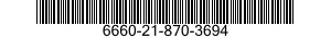 6660-21-870-3694  6660218703694 218703694