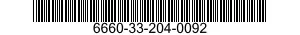 6660-33-204-0092 ANEMOMETER 6660332040092 332040092