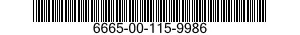 6665-00-115-9986  6665001159986 001159986