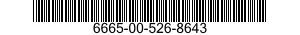 6665-00-526-8643 RADIACMETER 6665005268643 005268643