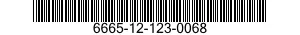 6665-12-123-0068 RADIACMETER 6665121230068 121230068