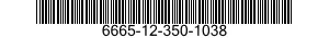 6665-12-350-1038 CASE,MINE DETECTING SET 6665123501038 123501038