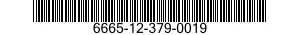 6665-12-379-0019 HOUSING SECTION, MI 6665123790019 123790019