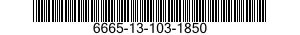 6665-13-103-1850 DETECTOR,RADIAC 6665131031850 131031850