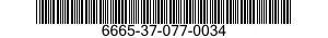 6665-37-077-0034  6665370770034 370770034