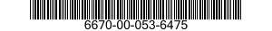 6670-00-053-6475  6670000536475 000536475
