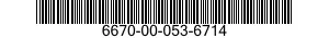 6670-00-053-6714  6670000536714 000536714