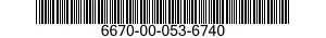 6670-00-053-6740  6670000536740 000536740