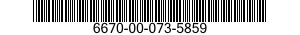 6670-00-073-5859  6670000735859 000735859