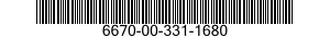 6670-00-331-1680  6670003311680 003311680