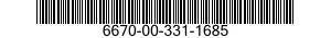6670-00-331-1685  6670003311685 003311685