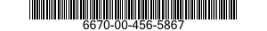 6670-00-456-5867 WEIGHT,BALANCE 6670004565867 004565867