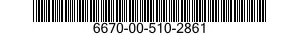 6670-00-510-2861 WEIGHT,BALANCE 6670005102861 005102861