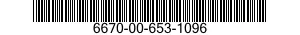 6670-00-653-1096  6670006531096 006531096