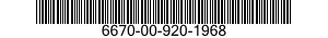 6670-00-920-1968  6670009201968 009201968