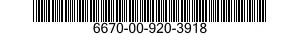 6670-00-920-3918  6670009203918 009203918