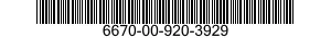6670-00-920-3929  6670009203929 009203929