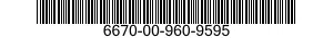 6670-00-960-9595  6670009609595 009609595