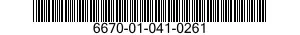 6670-01-041-0261  6670010410261 010410261