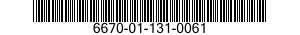 6670-01-131-0061 WEIGHT,BALANCE 6670011310061 011310061