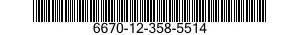 6670-12-358-5514 SCALE,WEIGHING 6670123585514 123585514