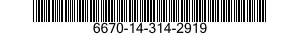 6670-14-314-2919  6670143142919 143142919