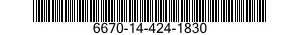6670-14-424-1830  6670144241830 144241830