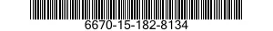 6670-15-182-8134 PESO 100GR 6670151828134 151828134