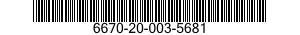 6670-20-003-5681 SCALE,PORTABLE,VEHI 6670200035681 200035681