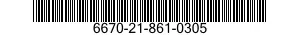 6670-21-861-0305 BALANCE,ANALYTICAL 6670218610305 218610305