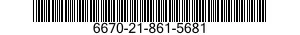 6670-21-861-5681  6670218615681 218615681